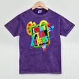 Kids Teens Graduation I Heart My Teachers I Love My Teachers Mineral Wash Tshirts Mineral Purple
