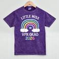 Kids VPK Graduation 2026 Rainbow VPK Grad Mineral Wash Tshirts Mineral Purple