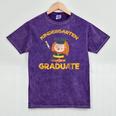 Kindergarten Graduate Graduation Shirt Mineral Wash Tshirts Mineral Purple