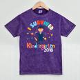 Kindergarten Graduation 2018 T Shirt Graduate Mineral Wash Tshirts Mineral Purple