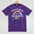 Kindergarten Graduation Proud Mom Son Daughter Mineral Wash Tshirts Mineral Purple