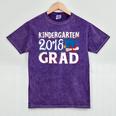 Kindergarten Graduation Shirt Boys Girls Graduate Mineral Wash Tshirts Mineral Purple