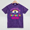 Kindergarten Graduation Shirt Mom For Girl Graduate Tee Mineral Wash Tshirts Mineral Purple