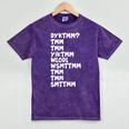 Do You Know The Muffin Man DYKTMM Nostalgia Quote Mineral Wash Tshirts Mineral Purple