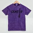 Lacrosse Senior 2024 Sticks And Ball Graduation Mineral Wash Tshirts Mineral Purple
