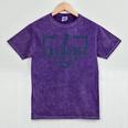 Lacrosse Senior Night Lacrosse Senior 2025 Graduation 33 Mineral Wash Tshirts Mineral Purple