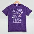 Last Day Of School 5th Grade 2018 Graduation Shirt Tee Mineral Wash Tshirts Mineral Purple