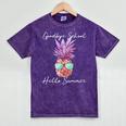 Last Day Of School Shirt Teacher Tee Graduation Men Women Kids Mineral Wash Tshirts Mineral Purple