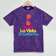 Last Day Of School Spanish Teacher Graduation T-Shirt For Men Women Kids Mineral Wash Tshirts Mineral Purple