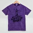Law School Graduation My Lucky Bar Exam Shirt Lawyer Mineral Wash Tshirts Mineral Purple