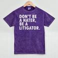 Lawyer Graduation Idea Shirt Law School Mineral Wash Tshirts Mineral Purple