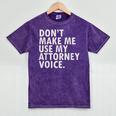 Lawyer Law School Graduation Shirt Attorney T-Shirt Mineral Wash Tshirts Mineral Purple