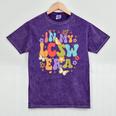 LCSW Grad Social Worker Graduation In My LCSW Era Mineral Wash Tshirts Mineral Purple