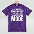 Leave Me Alone Tee Introvert Humor Mineral Wash Tshirts Mineral Purple