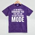 Leave Me Alone Tee Introvert Humor Mineral Wash Tshirts Mineral Purple