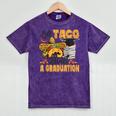 Let's Taco Bout A Graduation Graduation Party Mineral Wash Tshirts Mineral Purple