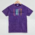 Licensed Marriage And Family Therapist LMFT Graduation Mineral Wash Tshirts Mineral Purple