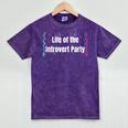 Life Of The Introvert Party Extroverted Introvert Mineral Wash Tshirts Mineral Purple Life Of The Introvert Party Extroverted Introvert Mineral Wash Tshirts Mineral Purple