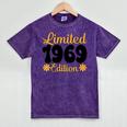 Limited 1969 Edition Retro Nostalgia Art Premium Mineral Wash Tshirts Mineral Purple Limited 1969 Edition Retro Nostalgia Art Premium Mineral Wash Tshirts Mineral Purple