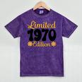 Limited 1970 Edition Retro Vintage 70s Nostalgia Premium Mineral Wash Tshirts Mineral Purple