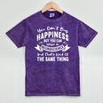 Major In Neuroscience Student Teacher Graduation Mineral Wash Tshirts Mineral Purple