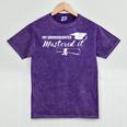 Master Graduation My Granddaughter Mastered It Grandparent Mineral Wash Tshirts Mineral Purple