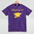 Mastered It Shirt Graduation MD Graduate Mineral Wash Tshirts Mineral Purple