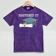 Masters Degree Graduation 2021 Social Work MPH MSW Grad Mineral Wash Tshirts Mineral Purple