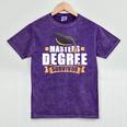 Masters Degree Survivor Graduation For MBA Graduate Mineral Wash Tshirts Mineral Purple
