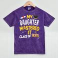 Masters Graduation My Daughter Mastered It Class Of 2025 Mineral Wash Tshirts Mineral Purple
