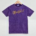 Masters Graduation Mastered It Cute Shirt Mineral Wash Tshirts Mineral Purple