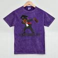Masters Graduation Mastered It Dabbing Man Tee Mineral Wash Tshirts Mineral Purple