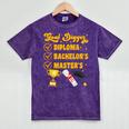 Master's Thesis Passed Goal Digger Master's Graduation Mineral Wash Tshirts Mineral Purple