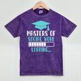 Masters Of Social Work Loading MSW Graduation Future Social Mineral Wash Tshirts Mineral Purple