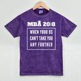 MBA 2018 Graduation Mineral Wash Tshirts Mineral Purple