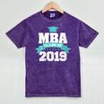 MBA Class Of 2019 Graduate Business School Graduation Mineral Wash Tshirts Mineral Purple