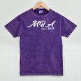 MBA Established 2019 MBAs Graduation Shirt Mineral Wash Tshirts Mineral Purple