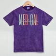 Medical Scheduler Healthcare Worker Appreciation Graduation Mineral Wash Tshirts Mineral Purple