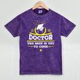 Medical School Graduation Idea For Doctors Mineral Wash Tshirts Mineral Purple