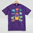 Meme Magic Introvert Anti People Social Media Meme Lovers Mineral Wash Tshirts Mineral Purple