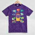 Meme Magic Introvert Anti People Social Media Meme Lovers Mineral Wash Tshirts Mineral Purple