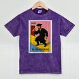 Mexican For Graduation 2025 El Graduado Premium Tri-Blend Mineral Wash Tshirts Mineral Purple