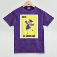 Mexican For Graduation La Graduada 2023 Mineral Wash Tshirts Mineral Purple