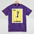 Mexican For Graduation La Graduada 2024 Mineral Wash Tshirts Mineral Purple