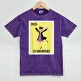 Mexican For Graduation La Graduada 2025 Mineral Wash Tshirts Mineral Purple