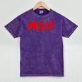 Misfit Outfit And Costume Introvert Apparel Mineral Wash Tshirts Mineral Purple