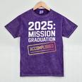 Mission Graduation Accomplished For Class Of 2025 Mineral Wash Tshirts Mineral Purple