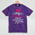 My Mommy Did It And She Did It For Me Graduation Daughter Mineral Wash Tshirts Mineral Purple