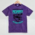 My Mommy Did It And She Did It For Me Graduation Graduate Mineral Wash Tshirts Mineral Purple