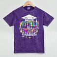 Mother Of a 2025 Graduate Tie Dye Class Senior Graduation 25 Mineral Wash Tshirts Mineral Purple
